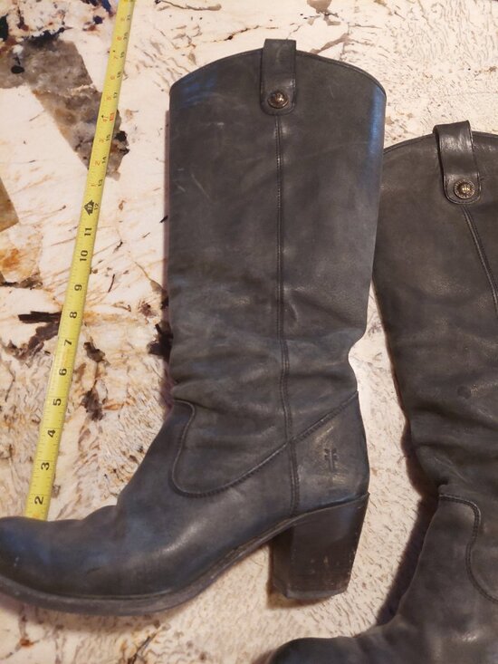 Frye Shoes - Frye Jackie Button Tall Riding Boots, Soft Black size 11b
